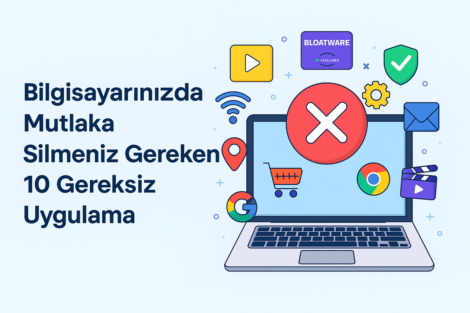 Bilgisayarınızda Mutlaka Silmeniz Gereken 10 Gereksiz Uygulama