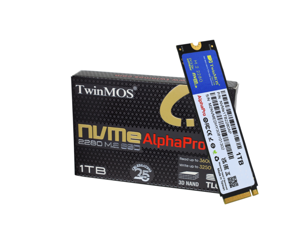Hdd Ssd M2 Nvme 1Tb TwinMOS 3600/3250MB/S 3DNAND