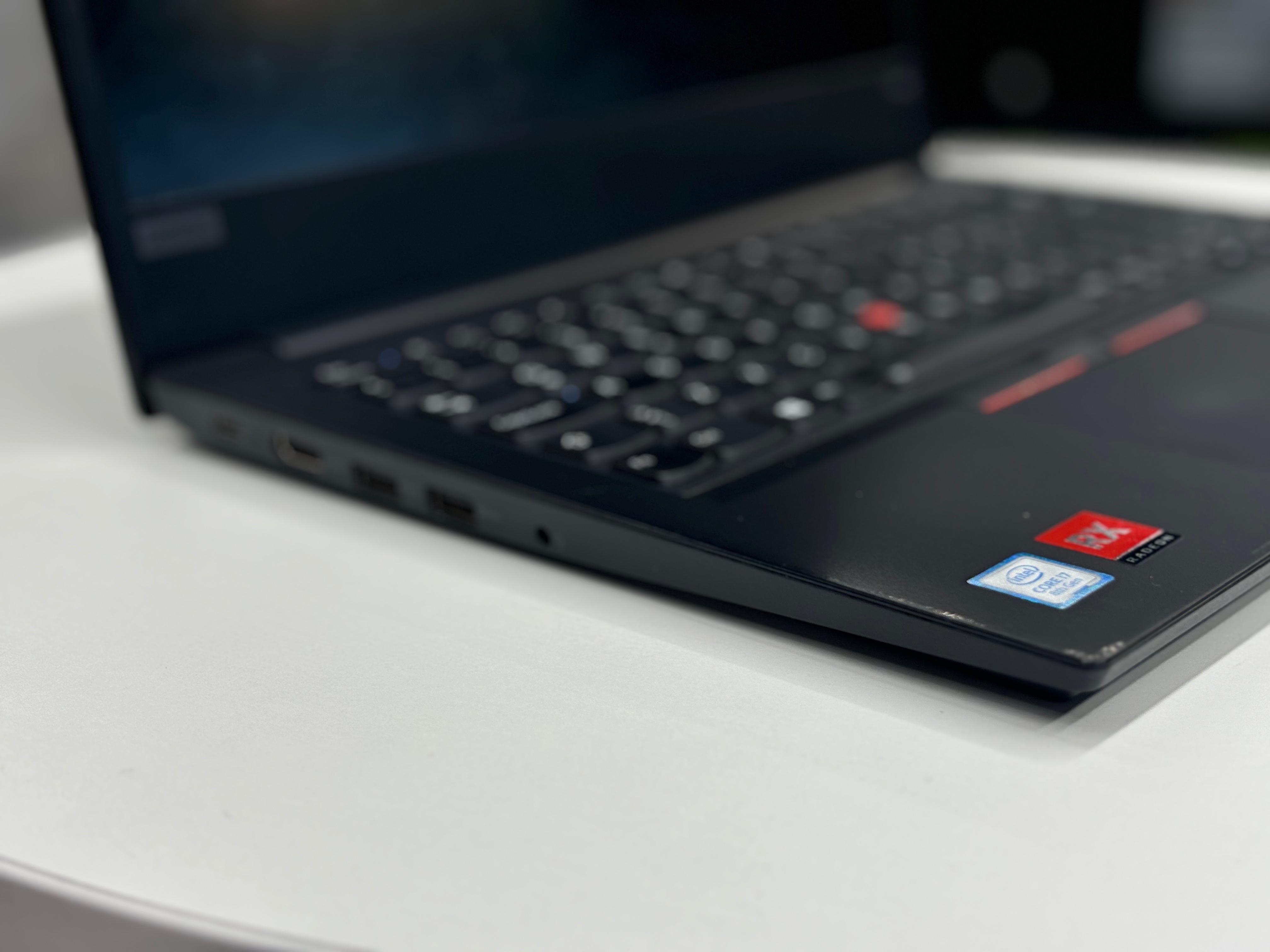 Lenovo 2.El Notebook Thınkpad E480 İ7 8550U 8Gb Ddr4 Sıfır 256Gb M2 Ssd