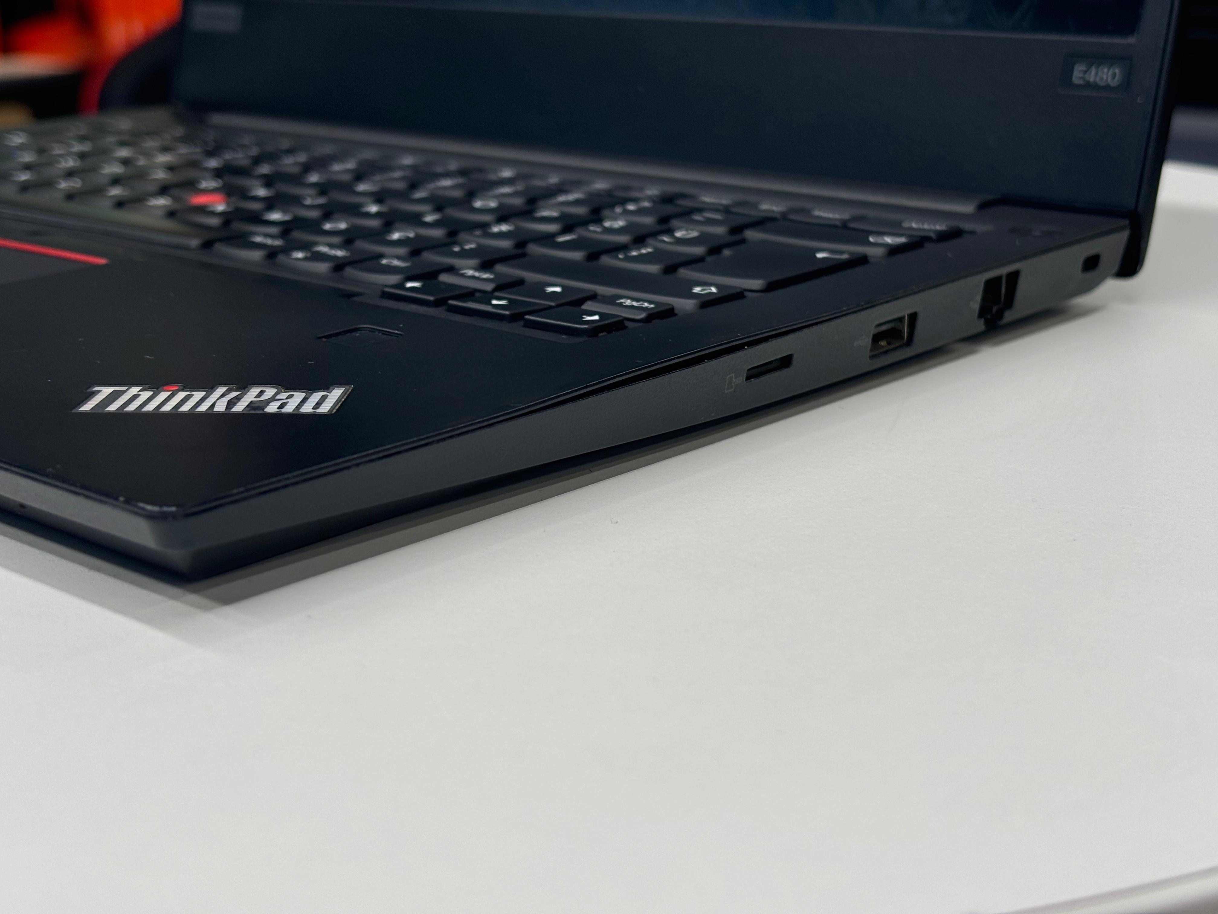 Lenovo 2.El Notebook Thınkpad E480 İ7 8550U 8Gb Ddr4 Sıfır 256Gb M2 Ssd