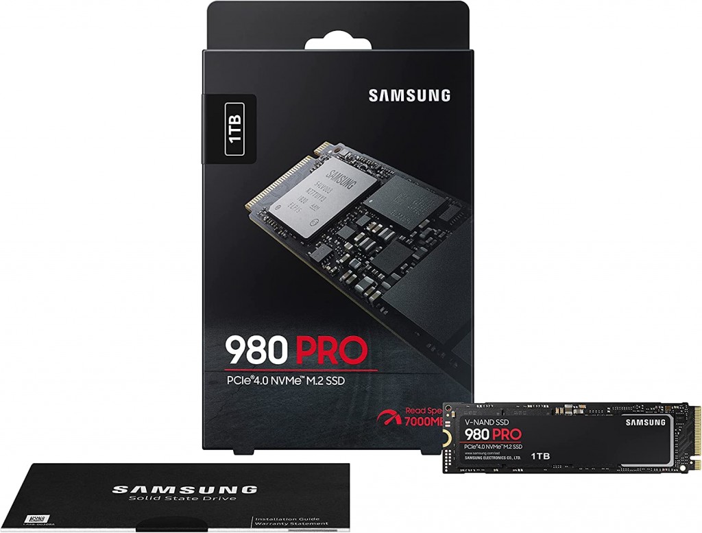 Samsung Hdd Ssd M2 Nvme 1Tb 980 Pro 7000/5000 Mz-V8P1T0Bw